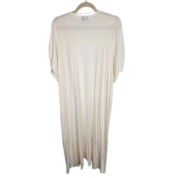 Torrid Cardigan Duster Cardigan Sweater Open Front Cardigan Women 4X Ivory - Picture 8 of 8